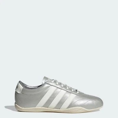 adidas Grand Court Lo JQ7243 Silver Metallic Off White Cloud White Women's Size - Image 1 of 4