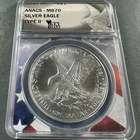 2021 (W) Type 2, Silver Eagle ANACS MS70 (89739)