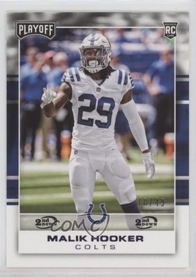 2017 Panini Playoff Rookies 2nd Down 18/49 Malik Hooker #248 Rookie RC zg6