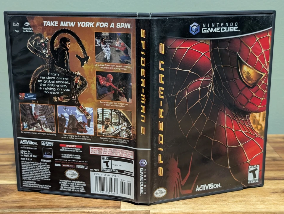Spider-Man 2 (Nintendo GameCube) ➡️CIB Complete  - Tested - Excellent 📀! - Image 4 of 4