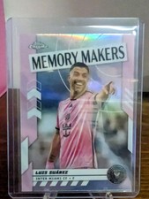 2024 Topps Chrome MLS LUIS SUAREZ MEMORY MAKERS INTER MIAMI CF #MM-12