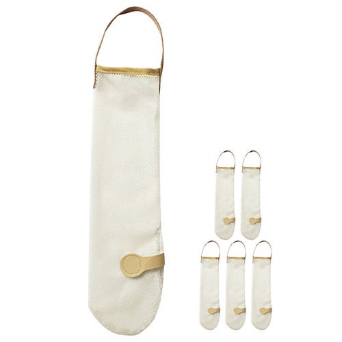 6 Pcs Obst- Und Gemüsespeicherbeutel Atmungsaktive Mesh-Aufbewahrungstasche - Bild 10 von 12