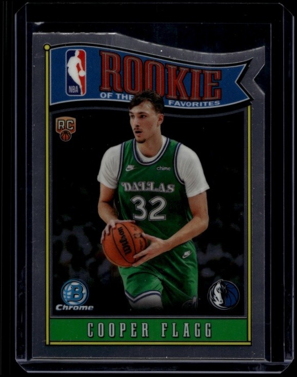 2025-26 Bowman Cooper Flagg #RY-1 ROY Favorites Chrome Rookie