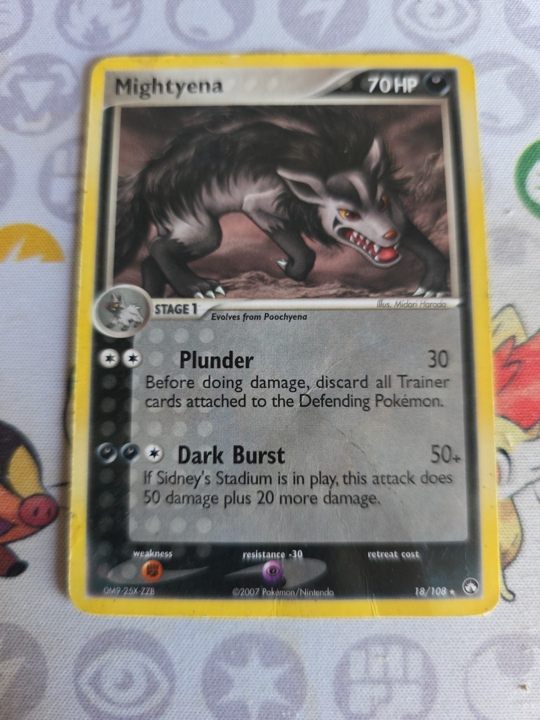 Pokemon Power Keepers 18/108 Mightyena
