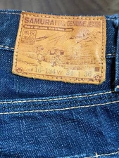 Samurai Jeans S003JP "WA" 15th Anniversary Limited Lot#16 W34 L36 Japan Denim