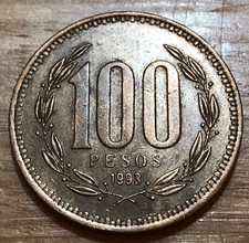 1993 100 Pesos Chile YFP12/1