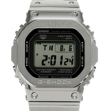Casio G-Shock GMW-B5000 Series GMW-B5000D-1JF Solar Schwarz Edelstahl Gebraucht