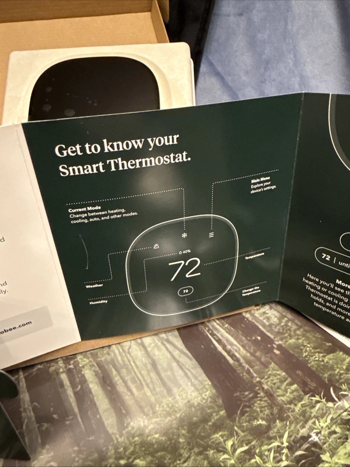 Умный термостат Ecobee УЛУЧШЕННЫЙ (EB-STATE6L-01). Никогда не использовался - Изображение 4 из 4