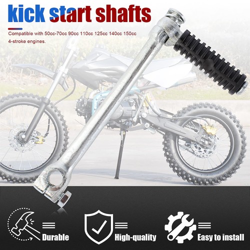 Alberi Avviamento Leva Avviamento Metallo Kickstart 90cc 110cc 125cc 140cc 4 Stro... - Foto 4 di 9