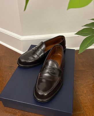 メル18292】ALDEN7140SHIPS別注 Alden Penny Loafer - Pre-owned - Leffot