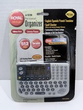 Royal dm7070R Personal Organizer 512KB Translator Calculator NEW Sealed Vintage