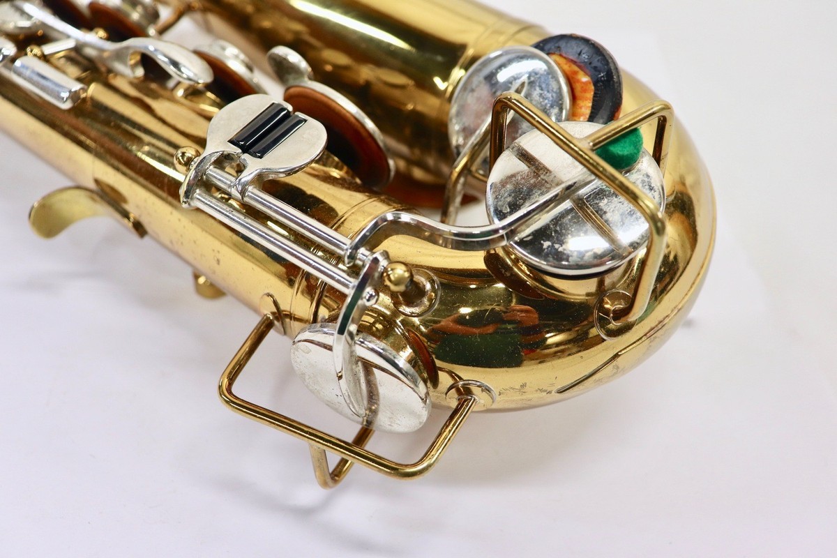 Bundy by Selmer Alto Saxophone Elkhart IN Student Sax w/ Case No