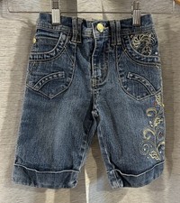 Vintage Hannah Montana Denim Pants Embroidered Size 6