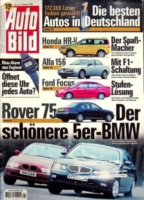 3) Auto Bild 05/1999 - Toyota Corolla Combi 1.6 li - Hyundai Lantra GLS 1.6 mit