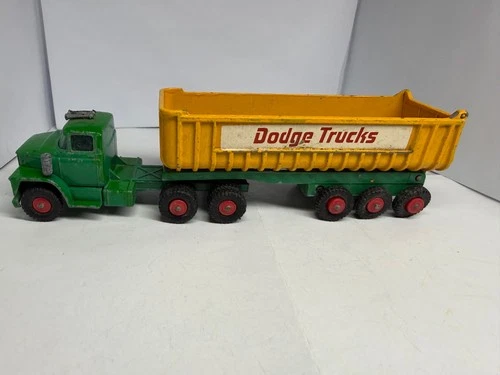 Matchbox King Size No K-16 Dodge Tractor Tipper Fruehauf Truck Lesney JR9D