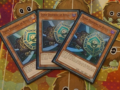 3 x Dschinn Disserere Of Rituals - Super Rare STP4-DE009 Mint Speed Duel YuGiOh