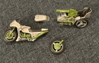 Silver Mirage Motorcycle 1985 ORIGINAL Action Figure GI Joe Hasbro