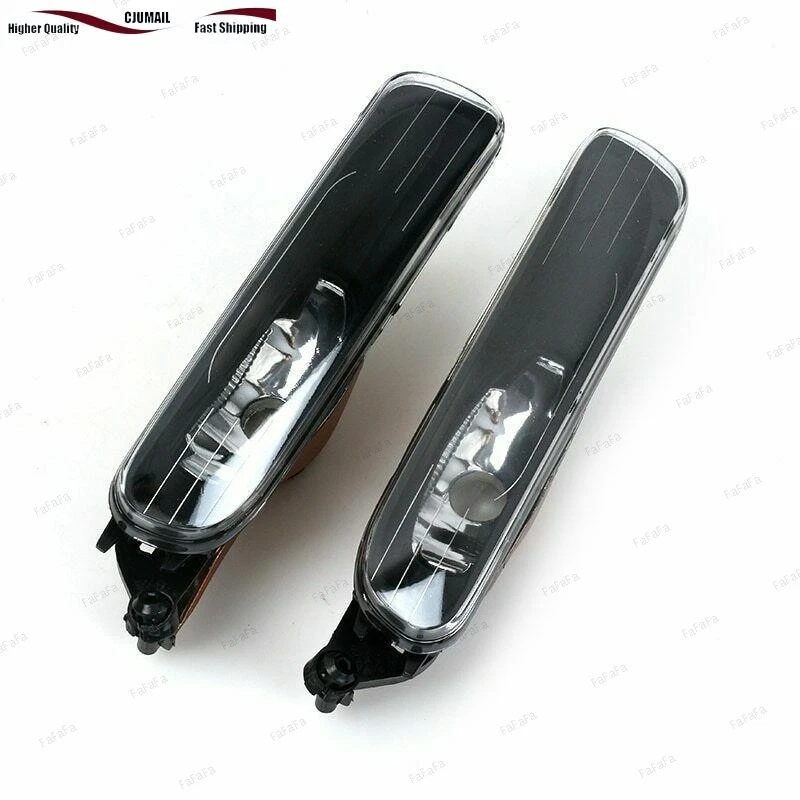 Par de faros antiniebla delanteros sin bombillas aptos para BMW E46 323i 1999 2000 2001 Foto 3 de 4