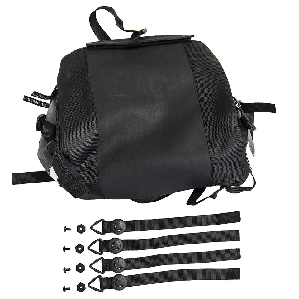 Ski-Doo 860200824 Black Tunnel Bag 10.6 Gallons MXZ Renegade Freeride Summit - Image 2 of 2