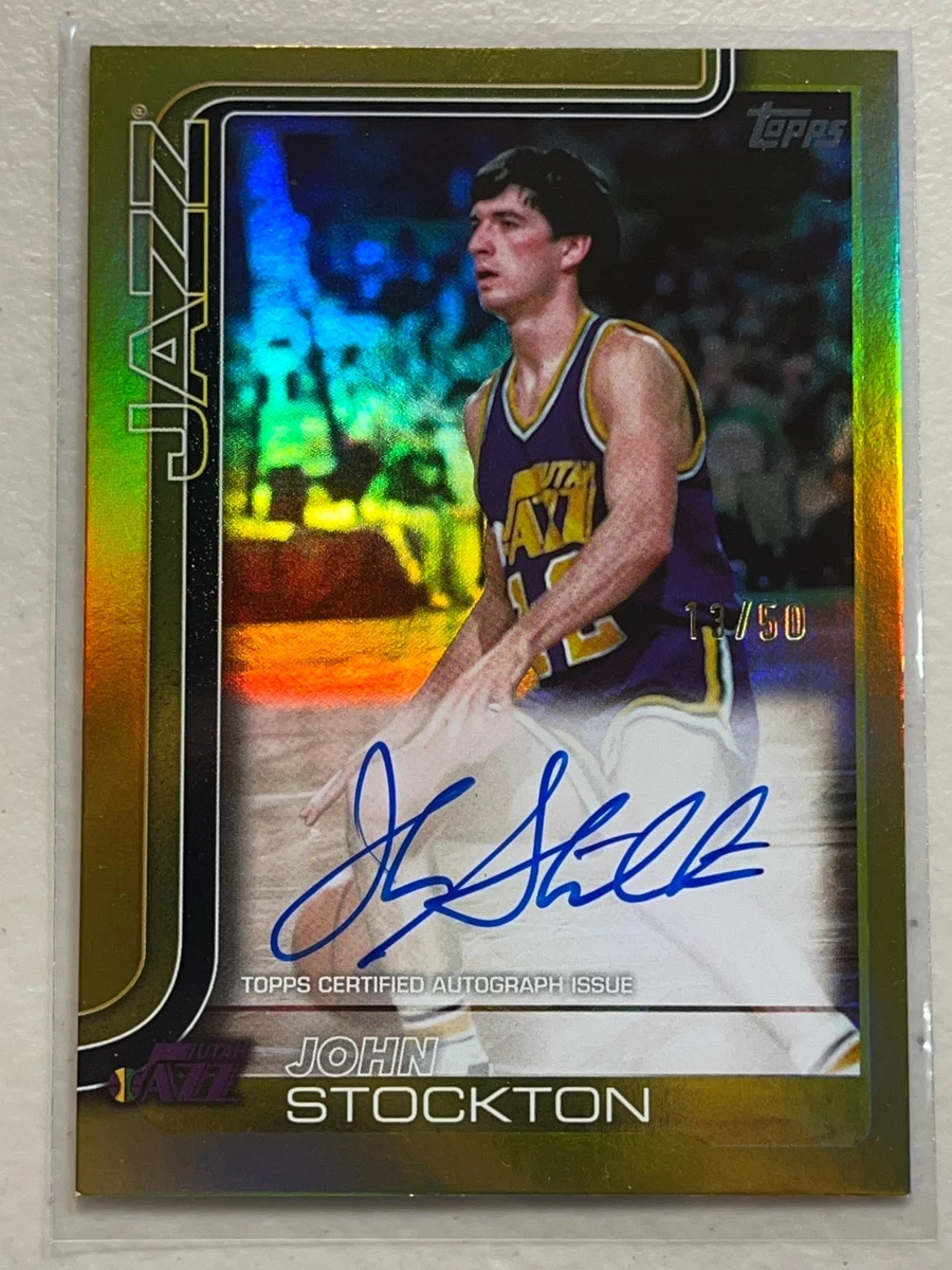 ストックトン John Stockton 8枚,25枚限定 サインカード 2枚 ストックトン John Stockton 8枚,25枚限定 サインカード 2枚