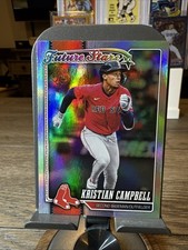 2026 Topps Series 1 - Kristian Campbell Rainbow Foil Future Stars Red Sox #125