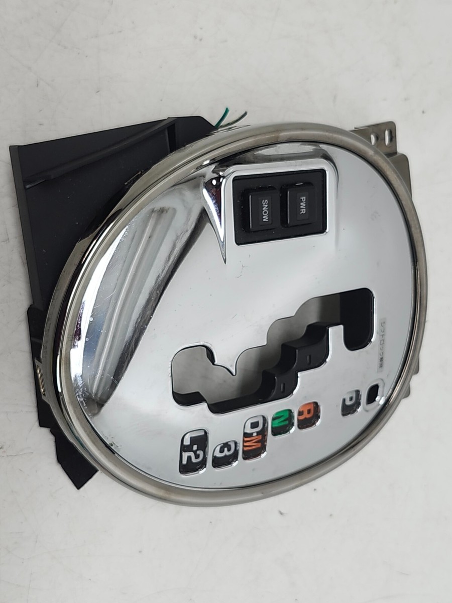 JDM TOYOTA ALTEZZA SXE10 RARE ORIGINAL OPTION CHROME SHIFT CONSOLE