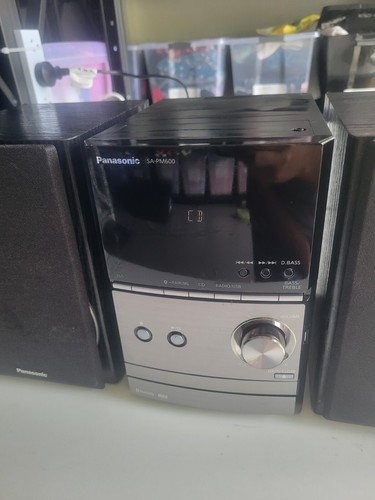 PANASONIC SA-PM600 MICRO COMPACT COMPONENT SOUND STEREO MUSIC SYSTEM CD USB MP3 - Picture 3 of 7