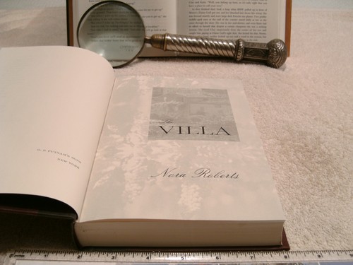 Nora Roberts *THE VILLA* HC/DJ 1st Edition - 1st Printing - Picture 9 of 13