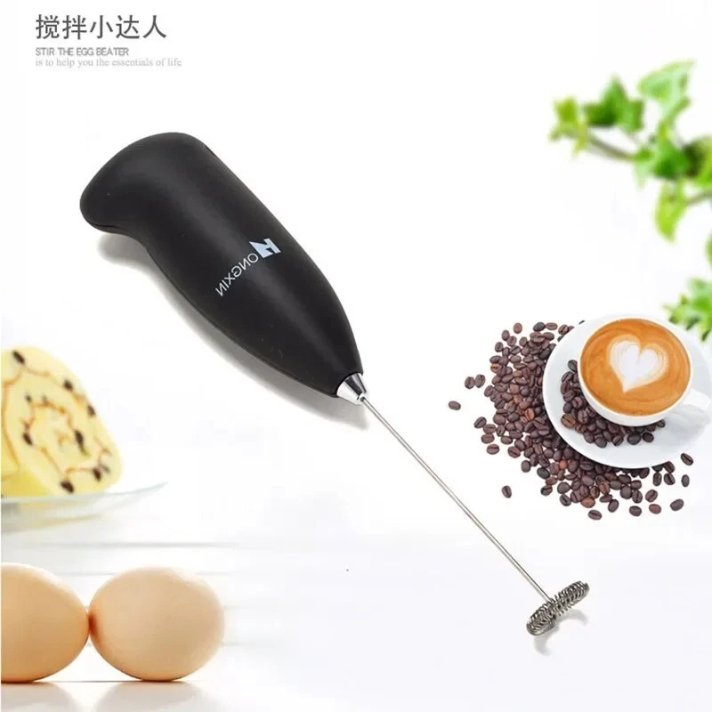 Milk Frother Drink Foamer Electric Whisk Mixer Stirrer Egg Beater Coffee