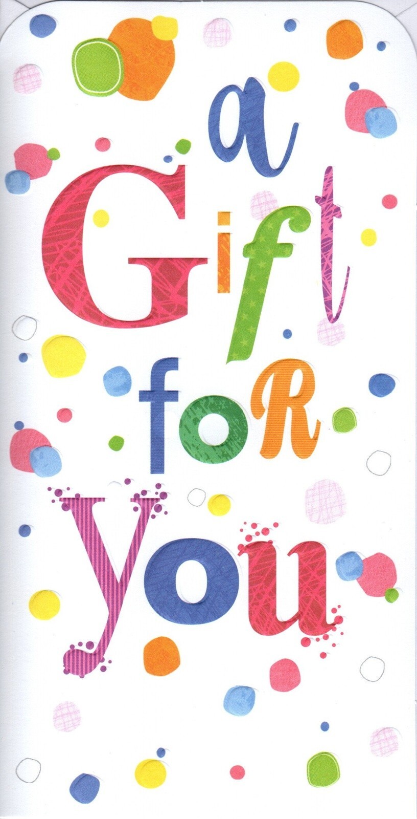 A Gift For You Money Wallet Gift Card Envelope For Him Or Her Male Female Fun