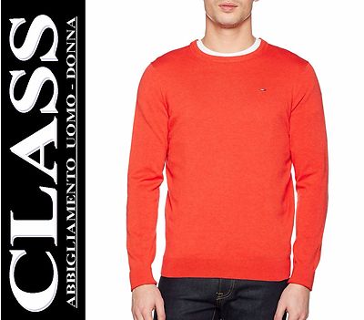 Tommy Hilfiger Herren Pullover Denim Thdm 16 Sweater DM0DM01776 (096) L/S (-30%)