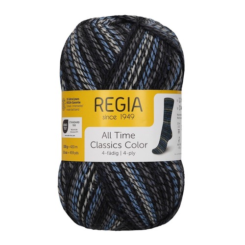 100g Schachenmayr Regia Color 4-fädig / 4-fach Sockenwolle Stricken (69,90€/kg) - Bild 6 von 494