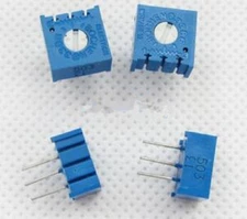 5 pcs 3386P 503 50k ohm Precision Variable Multiturn Trimmer Potentiometer
