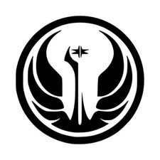 Star Wars Jedi Order Symbol Decal 1 4"x4" Choose Color
