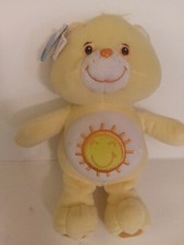 Care Bears 10" Funshine Bear 2003 Mint With All Tags
