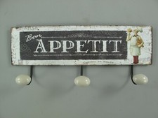 9977704 Szyna haczykowa Szafa Metal Cook Bon Appetite Vintage 15x37cm
