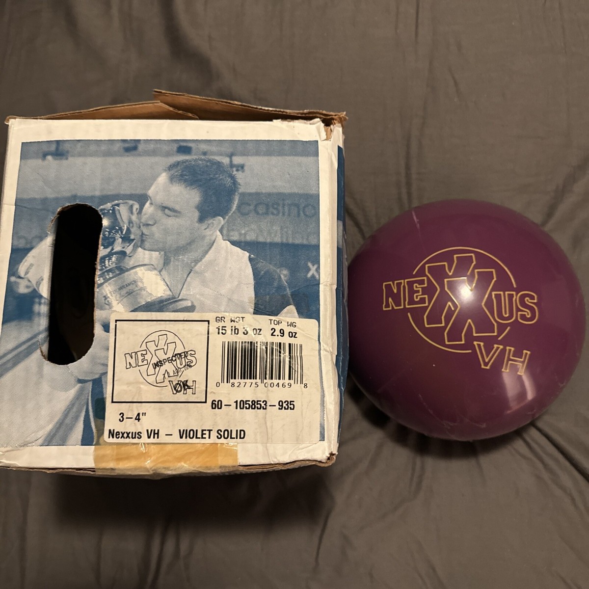 ネクサス NEXUS VH ブランズウィック 15ポンドBHあり Brunswick Nexus VH 15 lb Overseas Bowling Ball New with Original