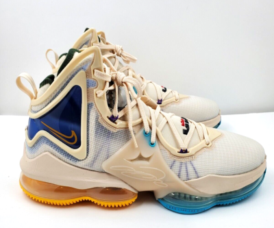 Nike Lebron 19 Shoes Pear White University Red DC9339-200 SZ  display picture 2