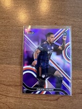 2022 Topps Finest MLS Purple Refractor Rookie Calvin Harris 23/250 Cincinnati