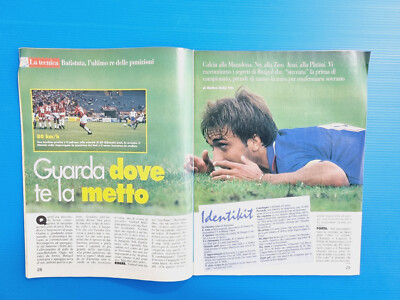 Revue GUERIN SPORTIVO 37-1996 - Boksic, Juventus, Baggio, Batistuta, Weah...