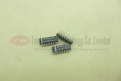 LM1877N-9 Dual Audio Power Amplifier PDIP14 x 2PCS NEW #D4*