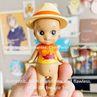Sonny Angel Caribbean Sea Summer Series Orange Panama Hat Mini