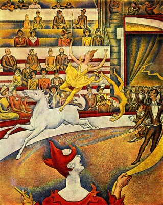 Circus : Georges Seurat : 1891 : Archival Quality Art Print