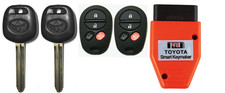 2 Toyota Transponder Chip Key 44d Dot 4 Button Fob Programming Tool A 2 Toyota Transponder Chip Key 44d Dot 4 Button Fob Programming Tool A