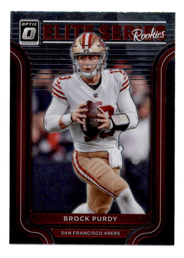 BROCK PURDY 2022 DONRUSS OPTIC #ESR-11 ELITE SERIES ROOKIES ROOKIE RC BF6620