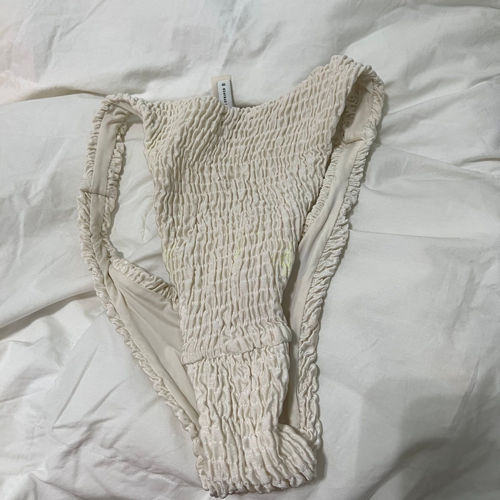 Solid & Striped Annabelle Bikini Bottom Pearl Siz… - image 2