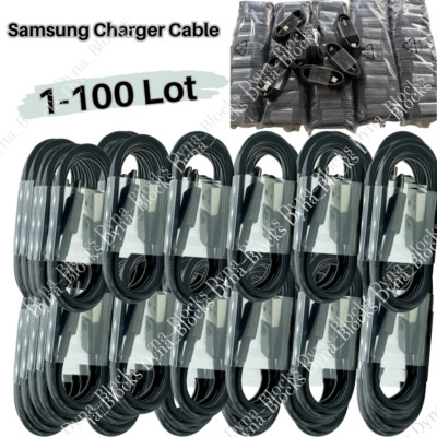 Wholesale Bulk USB C Type C Fast Charger Cable Adapter Cord For Android Samsung