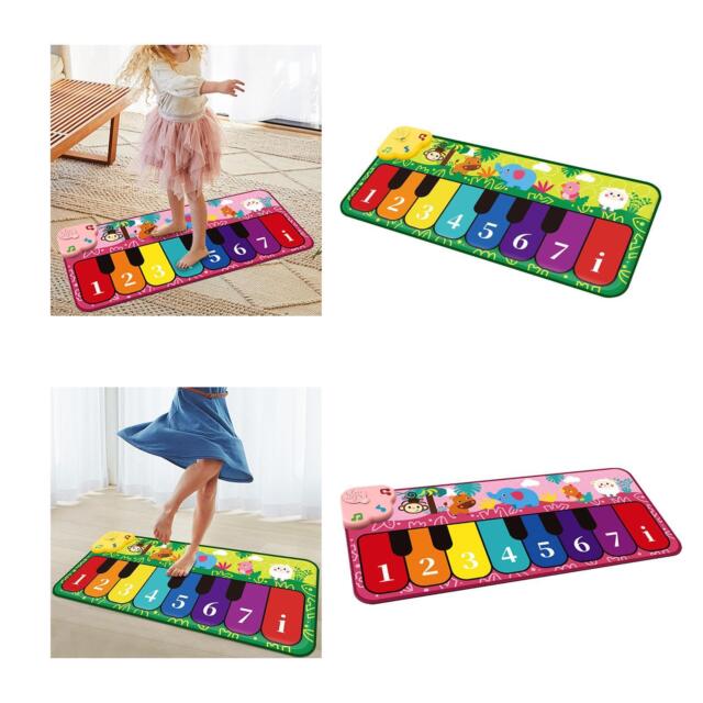 Musikalische Klaviermatte mit Lichtern Lernspielzeug für Kleinkinder im