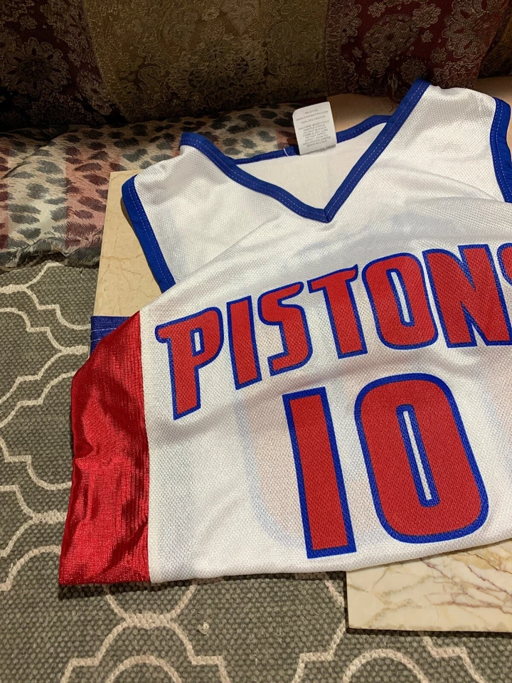 CAMISETA DE BALONCESTO PARK ANTHONY NBA DETROIT PISTONS #10 GREG MONROE RÉPLICA XL Foto 2 de 4
