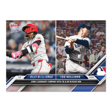 Elly De La Cruz/Ted Williams - 2024 MLB TOPPS NOW Card 371